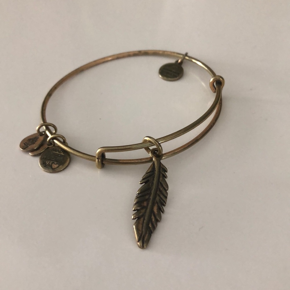 Alex and Ani Feather bracelet